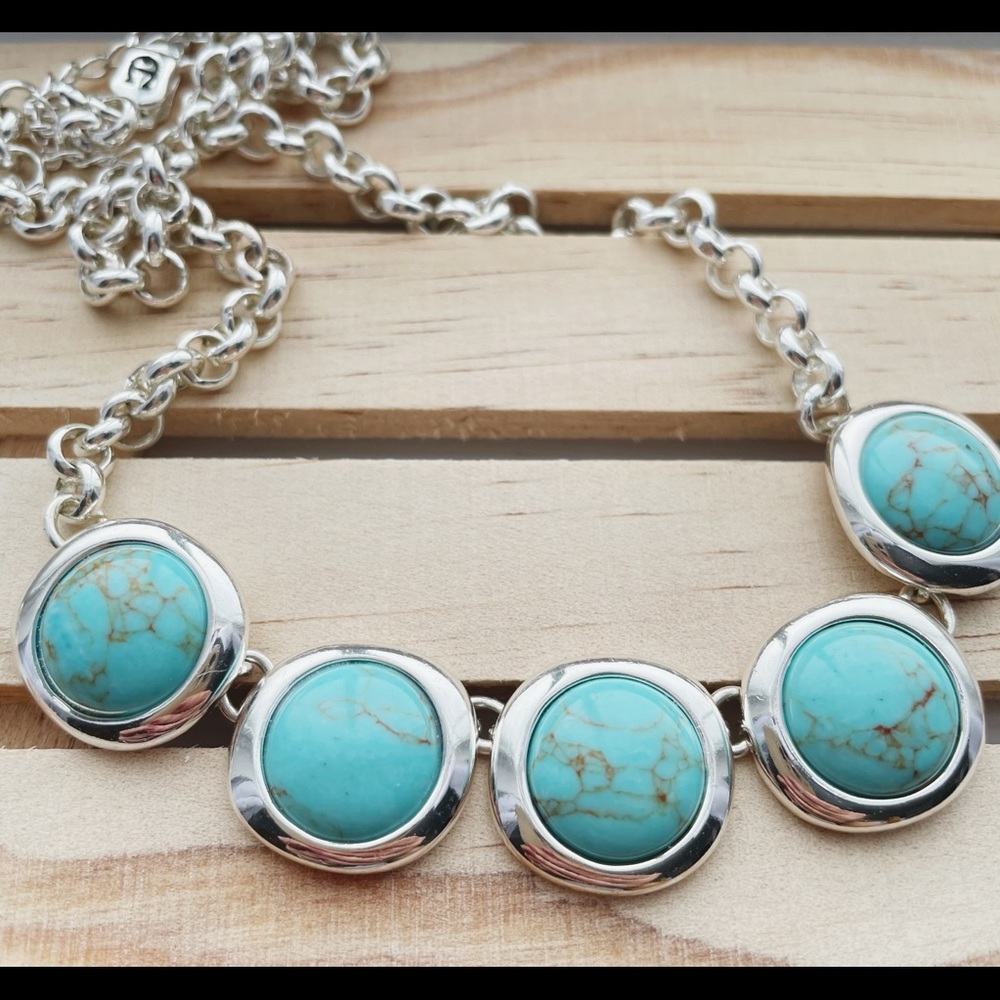 Etienne Aigner Turquoise Necklace